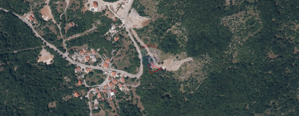 Stavbno zemljišče Breza, Klana, 587m2