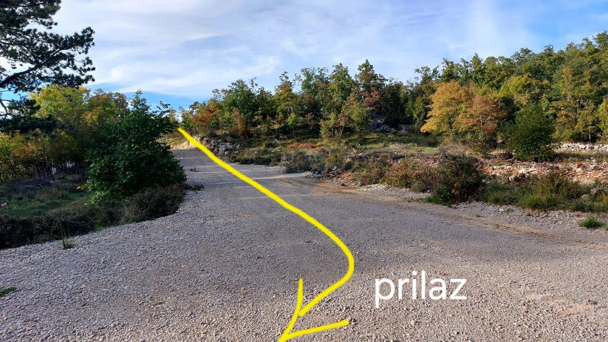 Stavbno zemljišče Breza, Klana, 587m2