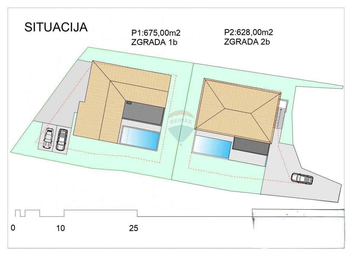 Stavbno zemljišče Rakalj, Marčana, 1.303m2