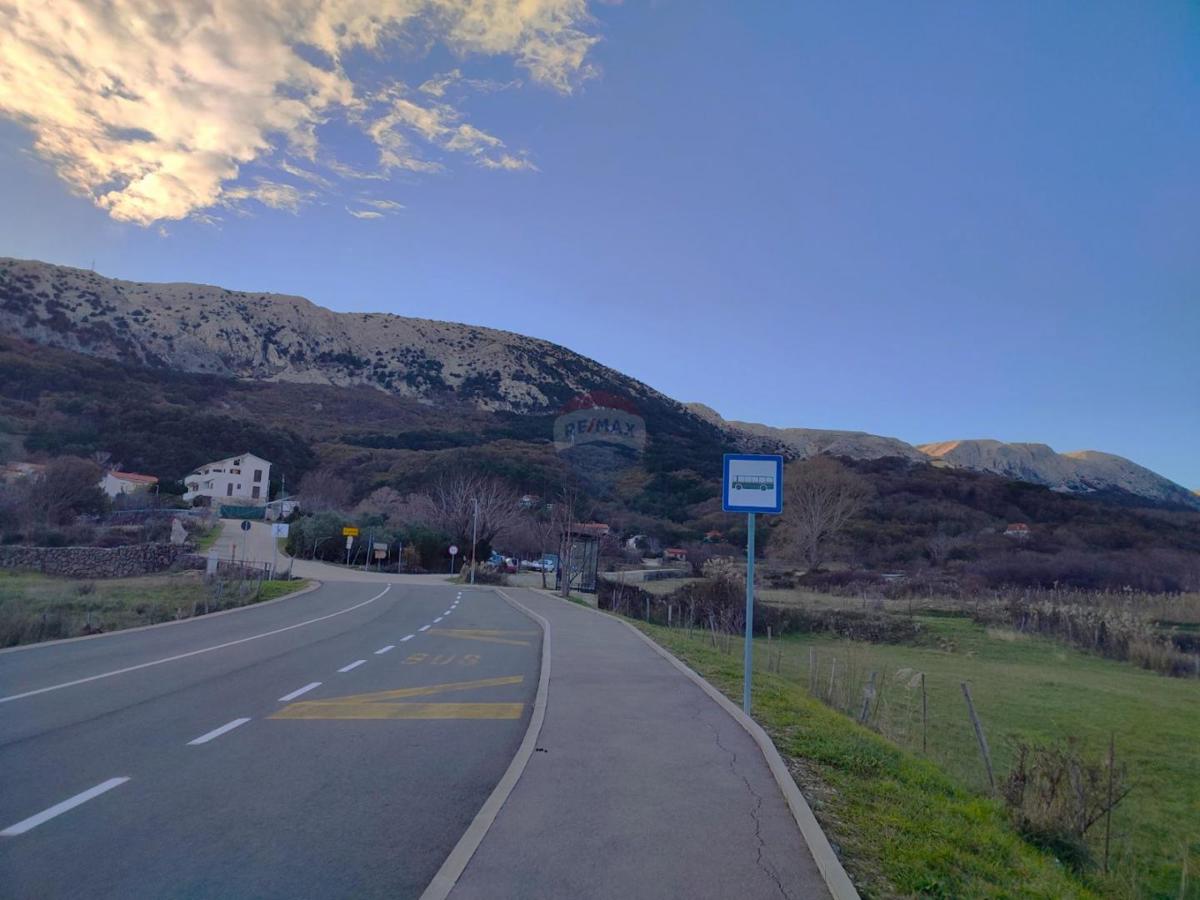 Stavbno zemljišče Batomalj, Baška, 495m2