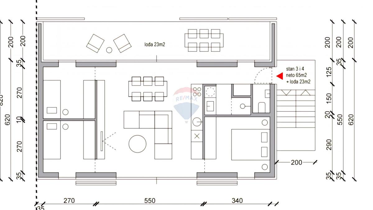 Stanovanje/Apartma Umag, 79m2