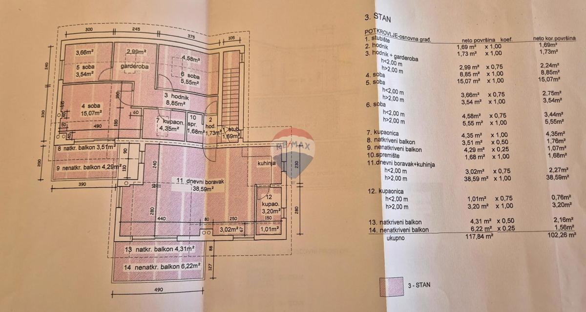 Stanovanje/Apartma Ičići, Opatija - Okolica, 107,04m2