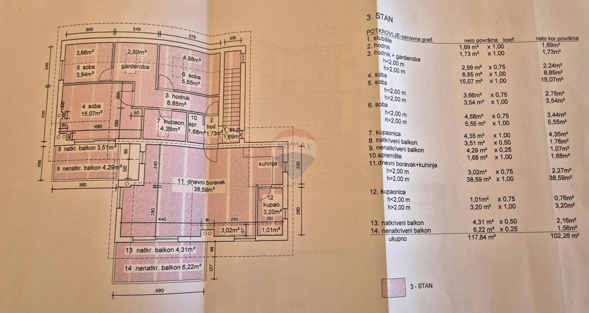 Stanovanje/Apartma Ičići, Opatija - Okolica, 107,04m2