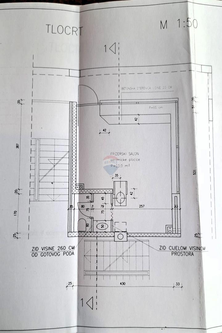 Poslovni prostori Črnomerec, 23,22m2