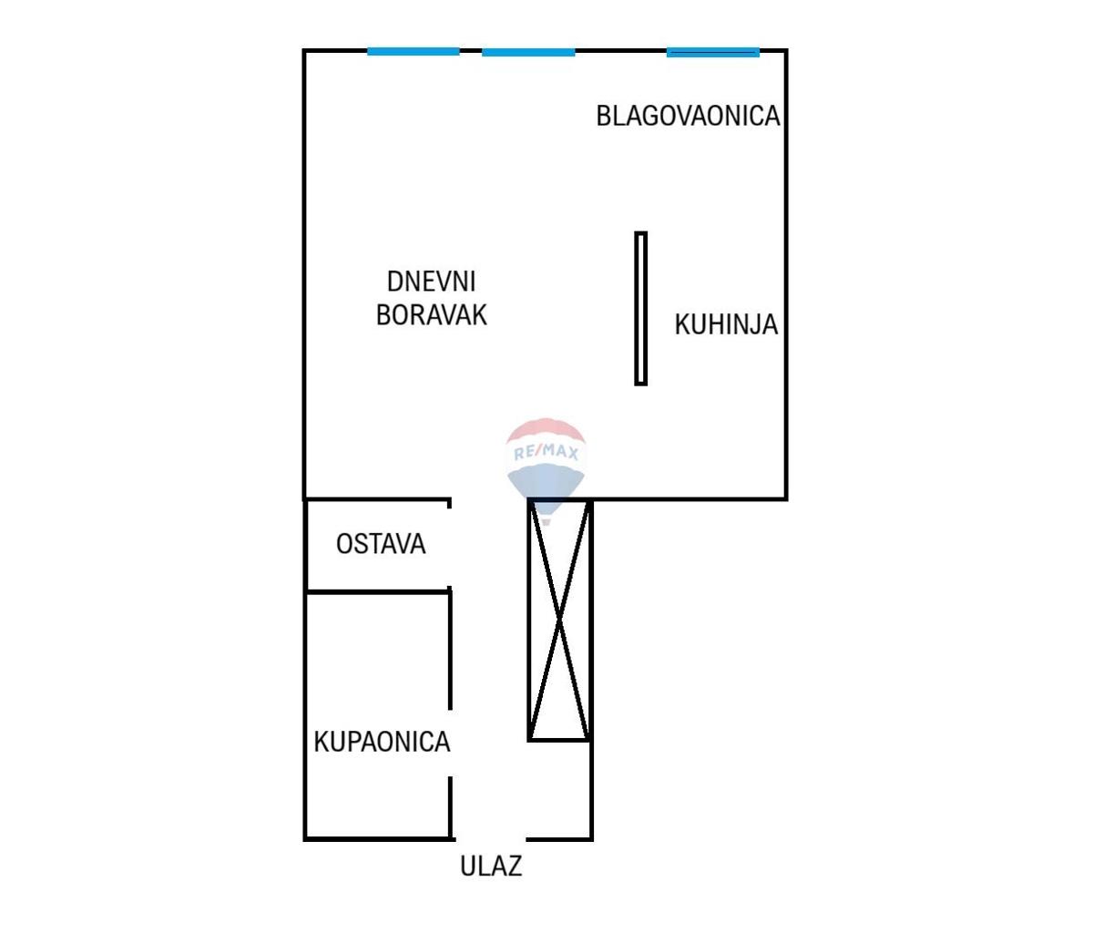 Stanovanje/Apartma Trešnjevka, Trešnjevka - Sjever, 39m2