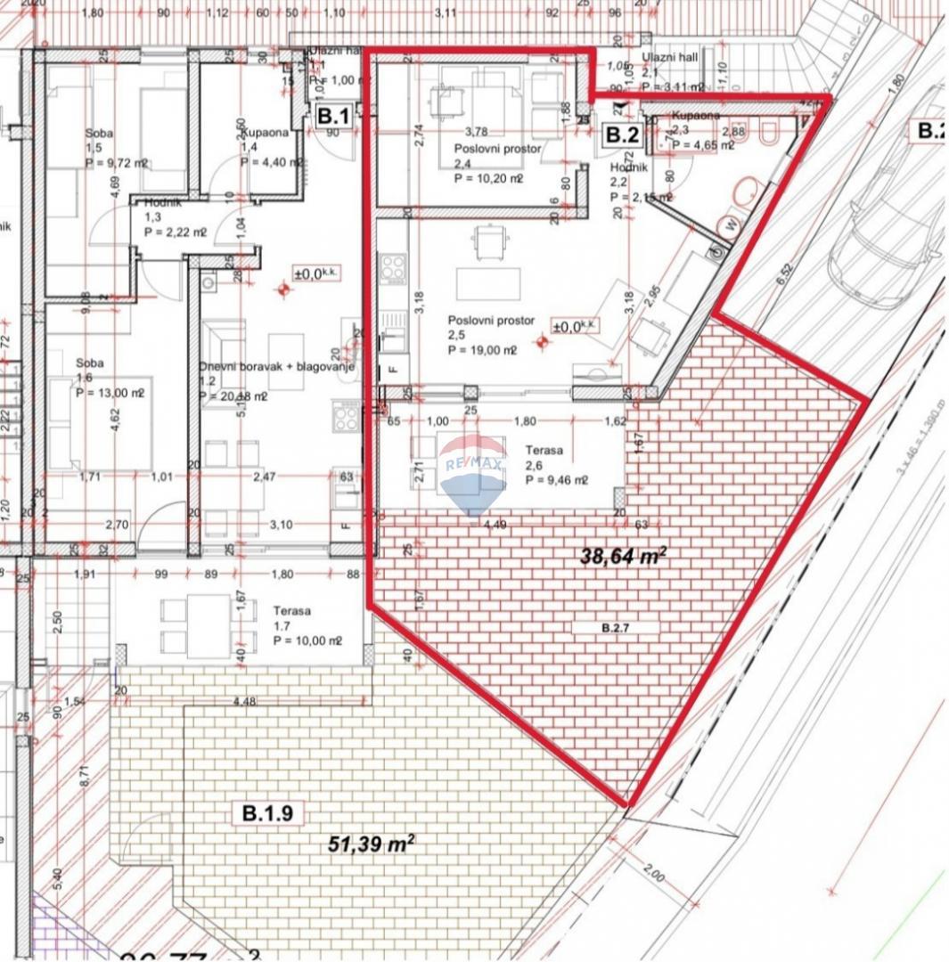 Stanovanje/Apartma Novigrad, 49,22m2