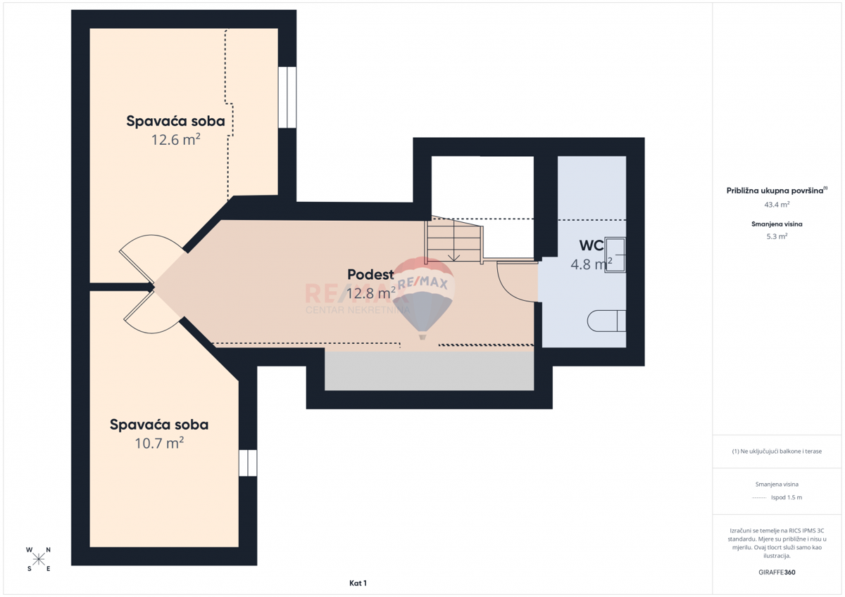 Stanovanje/Apartma Police Pirišće, Ozalj, 78m2