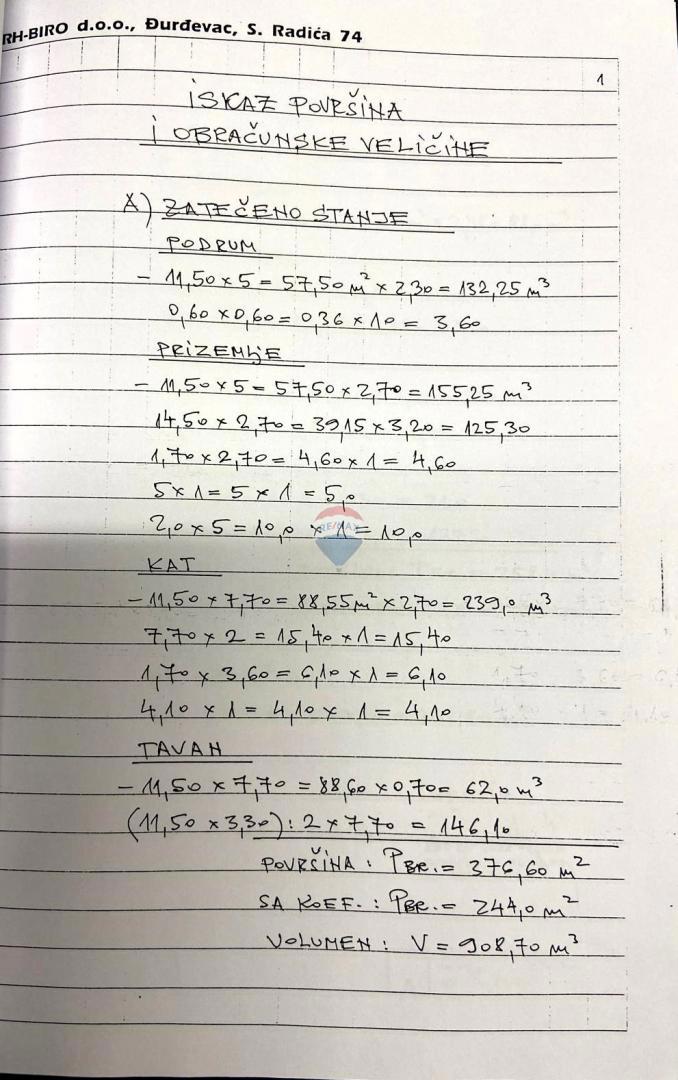 Hiša Oporovec, Gornja Dubrava, 200m2