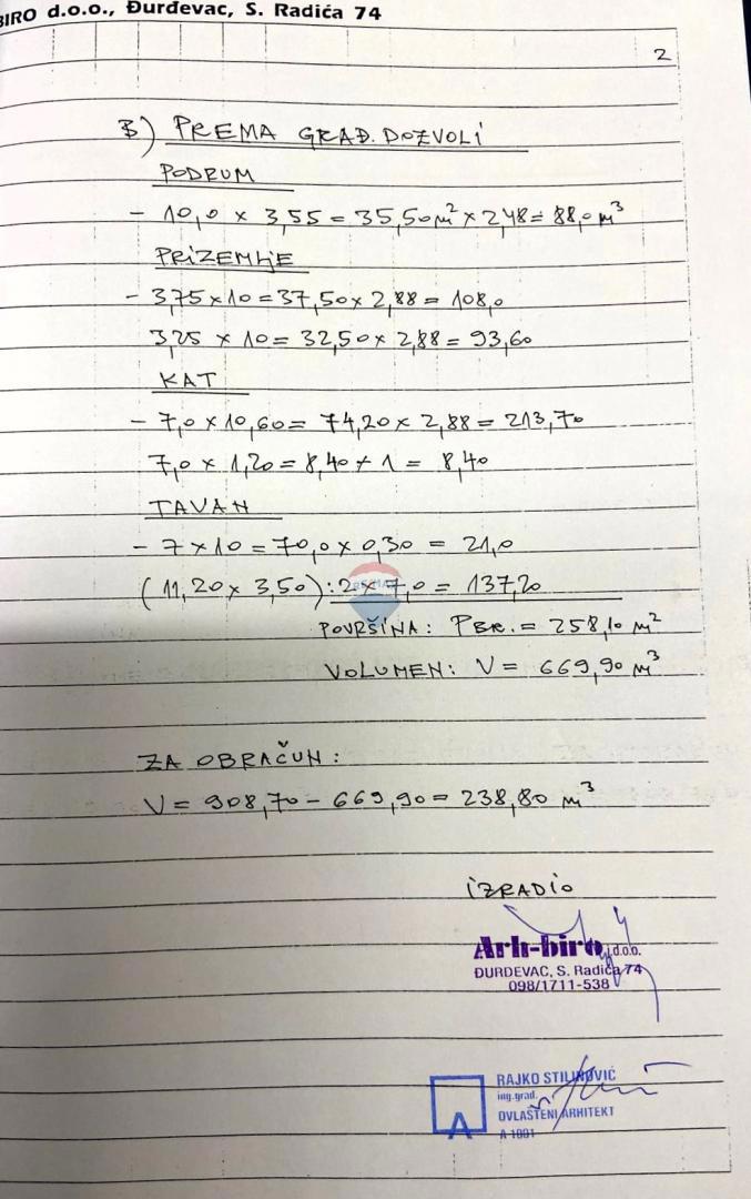 Hiša Oporovec, Gornja Dubrava, 200m2