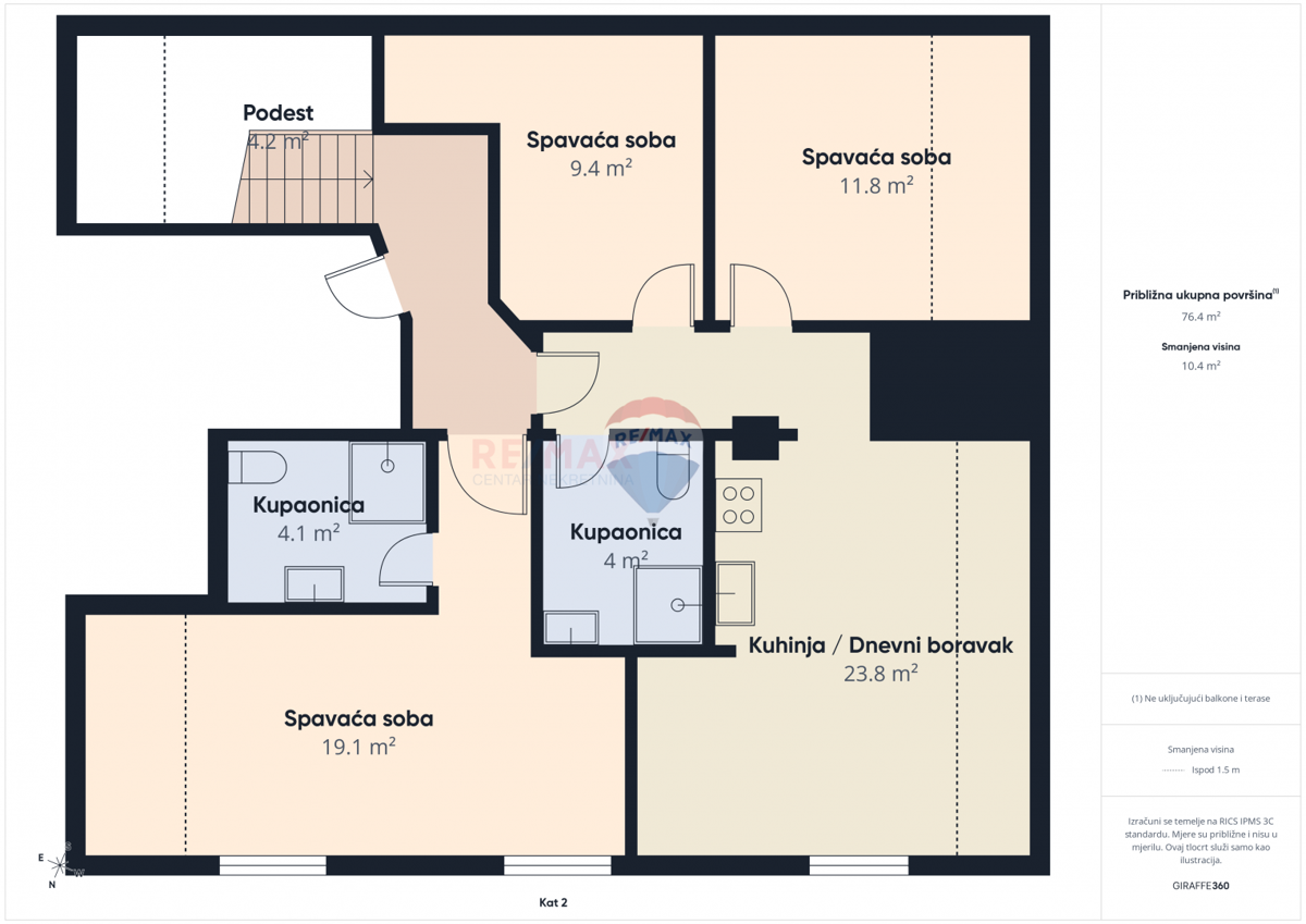Hiša Rovinj, Dvojček naprodaj v Rovinj – 360 m², pogled na morje, 500 m od plaže