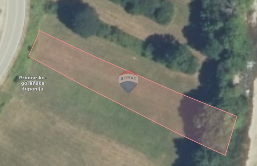 Stavbno zemljišče Brod na Kupi, Delnice, 1.600m2