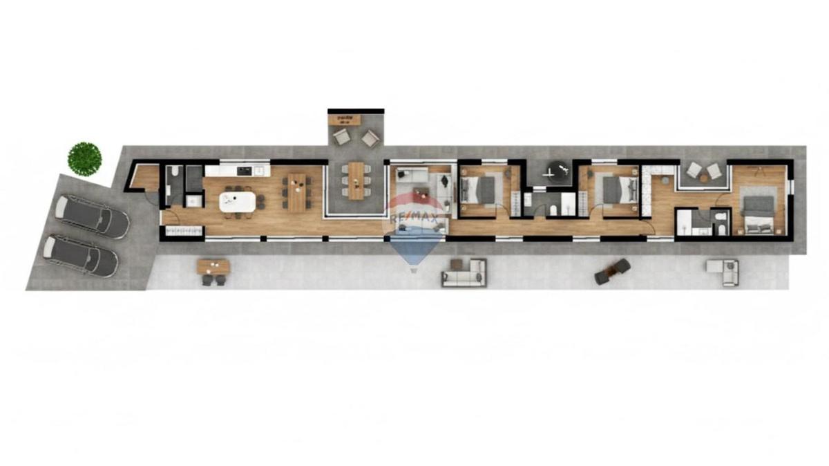 Stavbno zemljišče Umag, 592m2