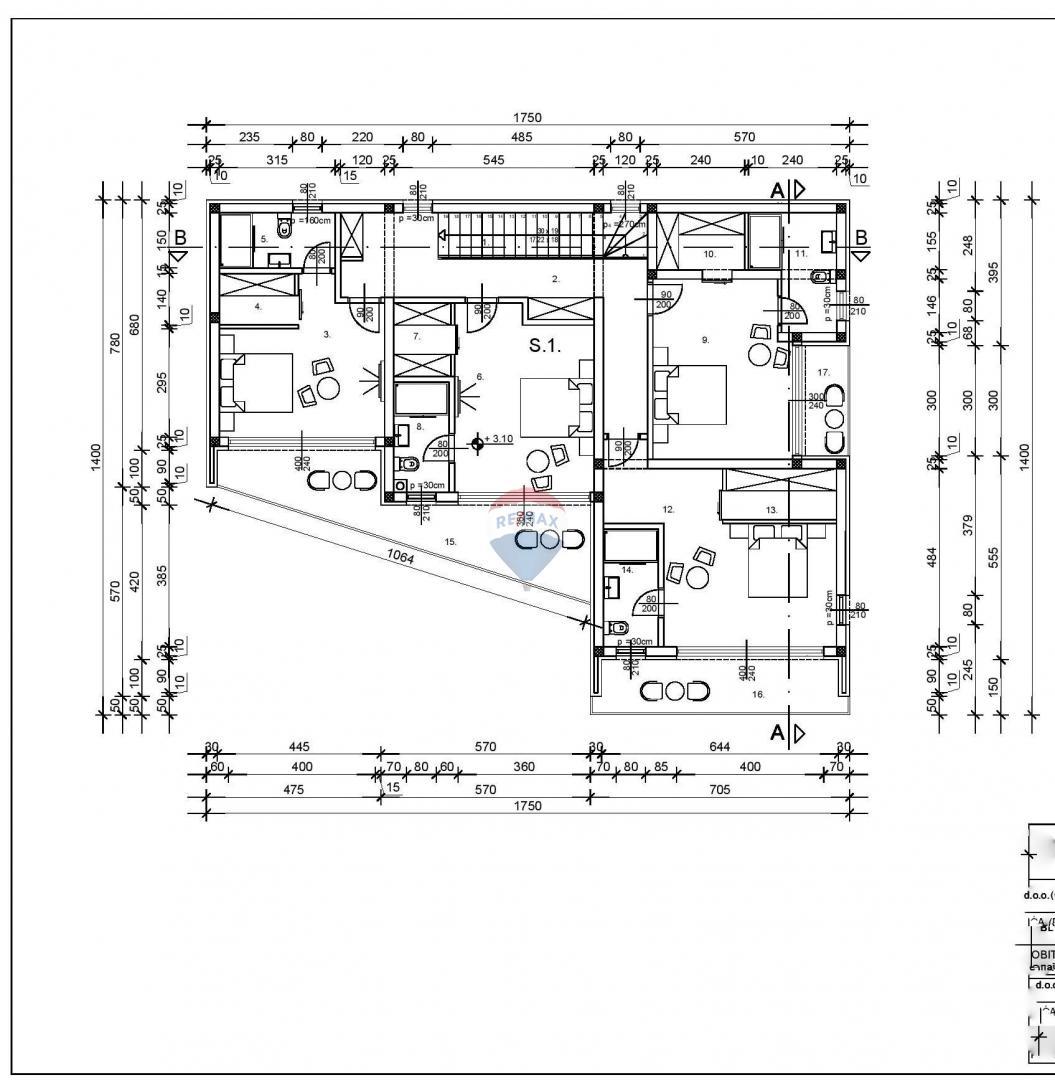 Hiša Crikvenica, 430m2