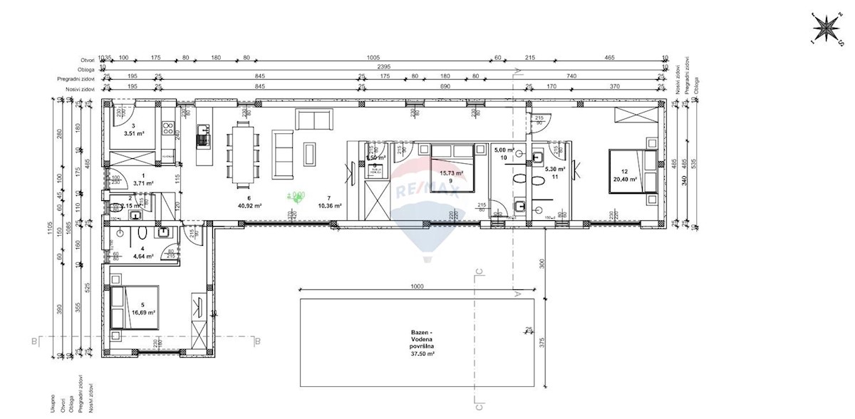 Hiša Sveti Petar u Šumi, Sveti Petar U Šumi, 94m2