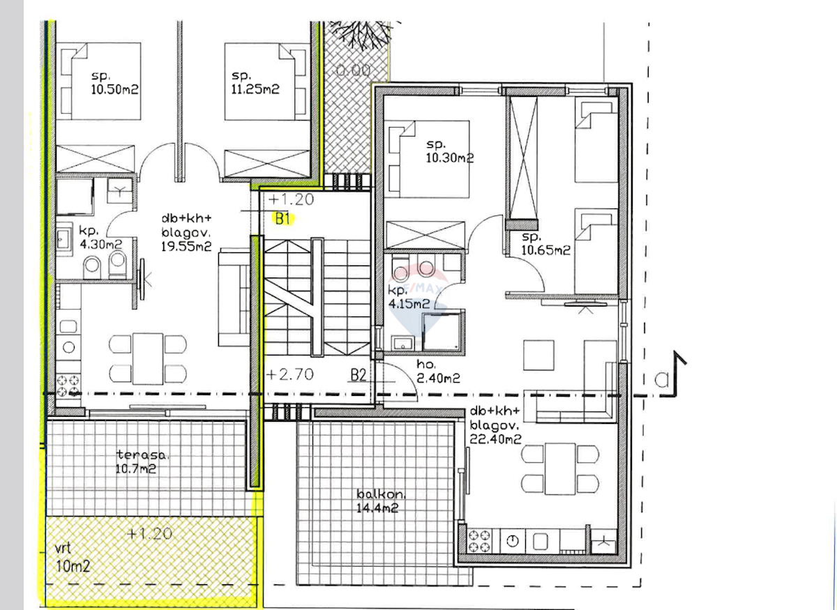 Stanovanje/Apartma Lovrečica, Umag, 45,60m2