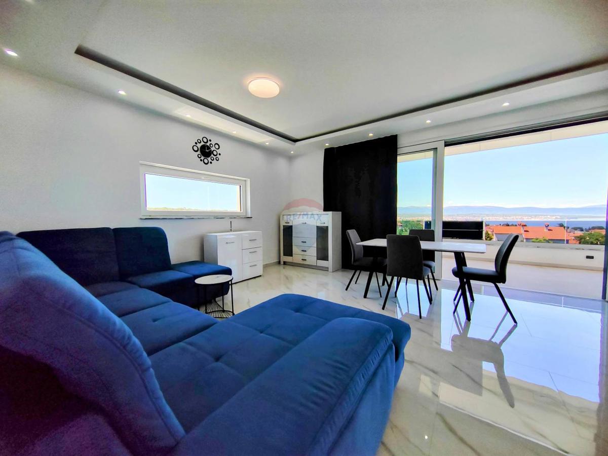 Stanovanje/Apartma Malinska, Malinska-Dubašnica, 81m2