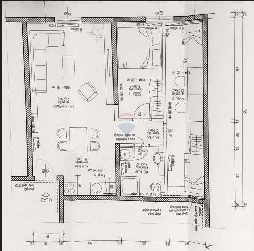 Stanovanje/Apartma Stenjevec, 59,30m2