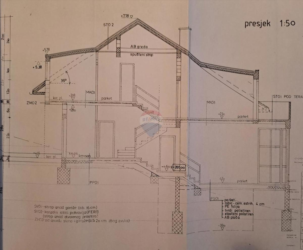 Hiša Gračani, Podsljeme, 230m2