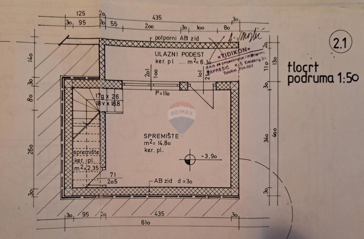 Hiša Gračani, Podsljeme, 230m2