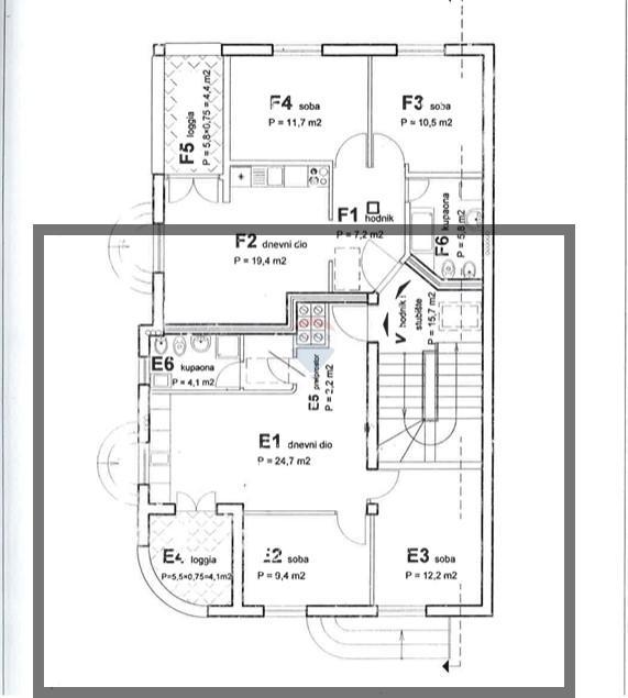 Stanovanje/Apartma Rovinj, 95m2