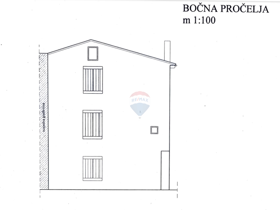 Istra,Rovinj-hiša,staro mestno jedro,center, za obnovo-244m2