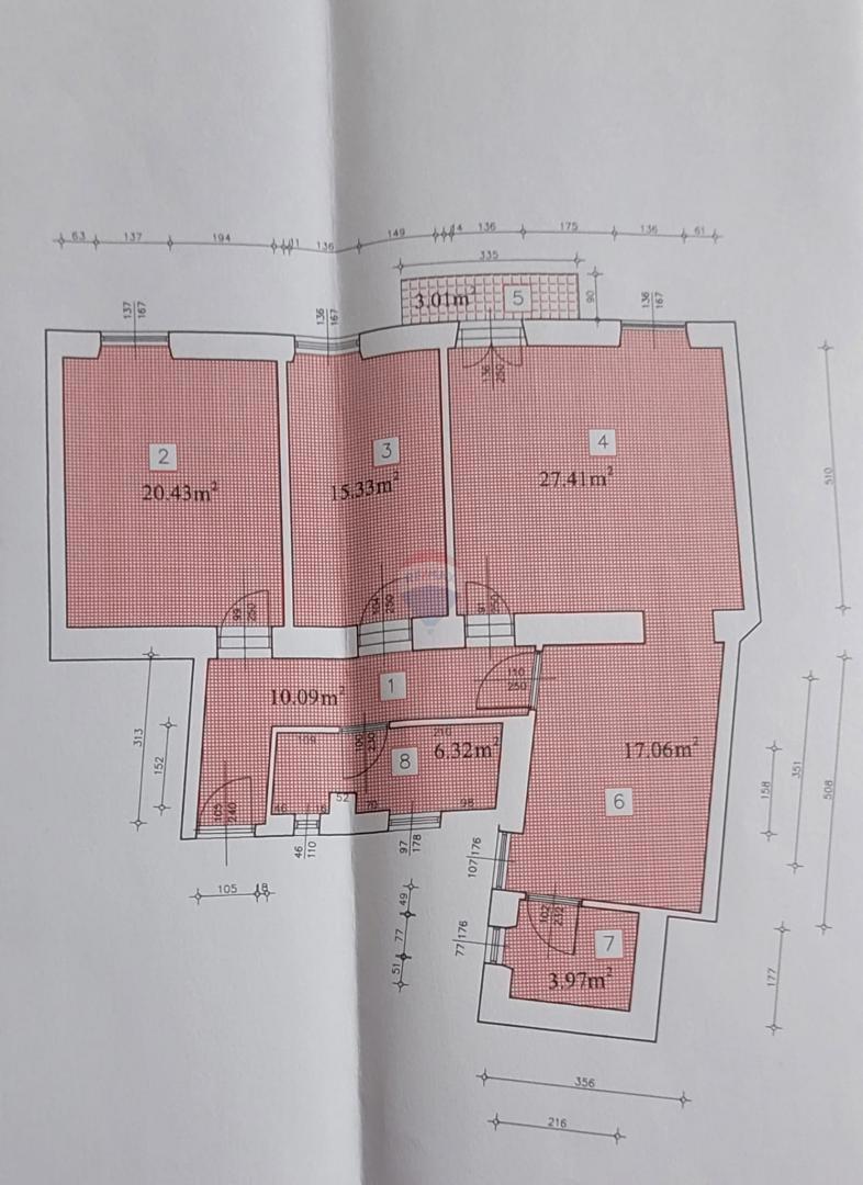 Stanovanje/Apartma Centar, Rijeka, 102m2