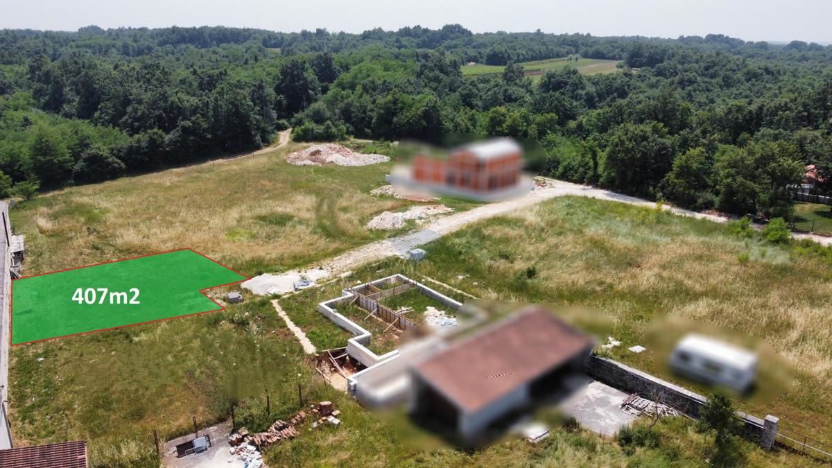 Stavbno zemljišče Kanfanar, 400m2