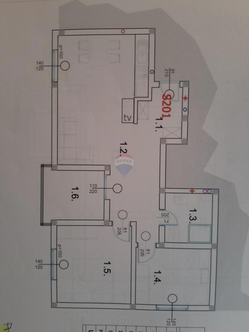 Stanovanje/Apartma Peroj, Vodnjan, 64,17m2