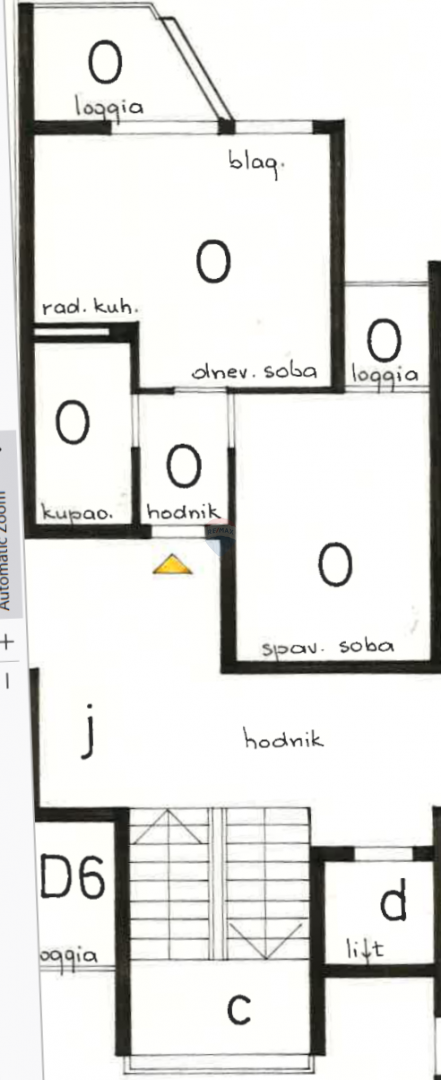Stanovanje/Apartma Rovinj, 43m2