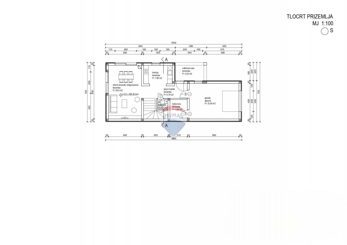 Stavbno zemljišče Domijanići, Žminj, 1.351m2