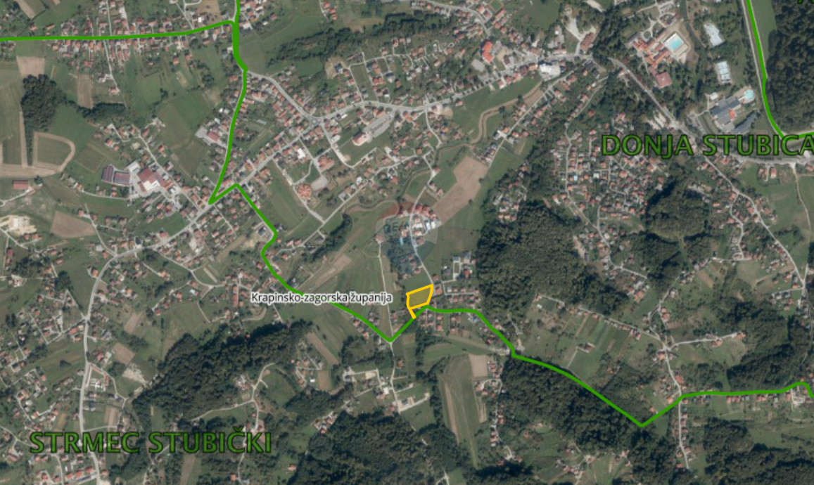 Stavbno zemljišče Stubičke Toplice, 1.300m2