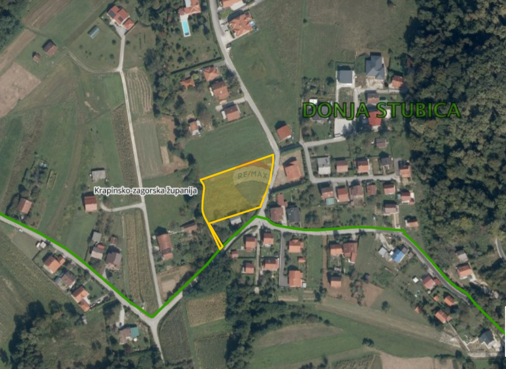 Stavbno zemljišče Stubičke Toplice, 1.300m2