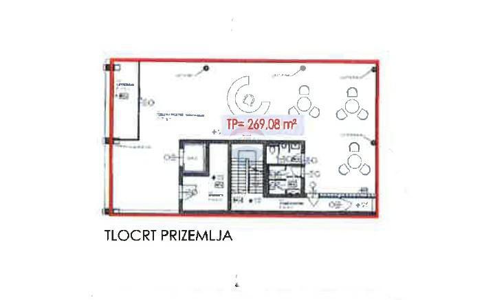 Poslovni prostori Centar, Velika Gorica, 1.037m2