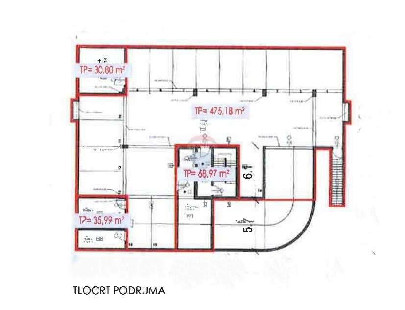 Poslovni prostori Centar, Velika Gorica, 1.037m2