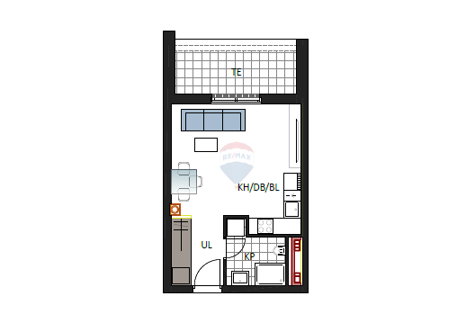 Stanovanje/Apartma Delnice, 30,33m2
