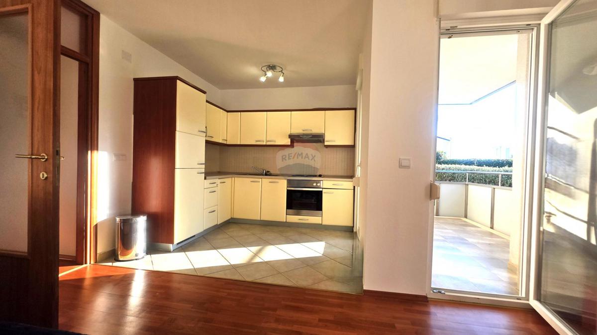 Istra, Novigrad – Dvosobno stanovanje v pritličju z vrtom in bazenom