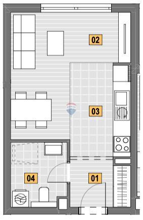 Senj – Garsonjera v Sodobni Novogradnji