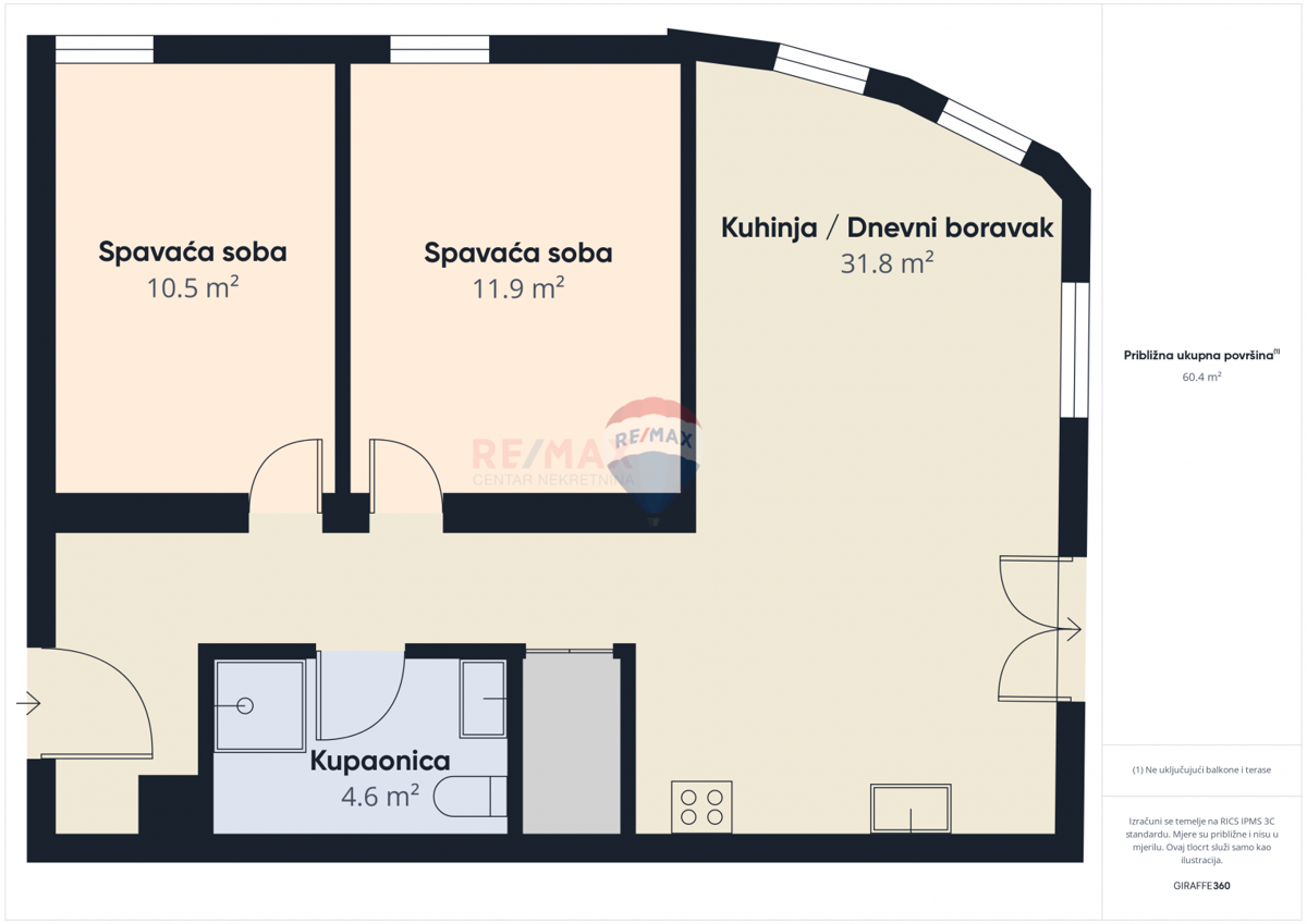 PULA, VIDIKOVAC – Stanovanje blizu plaže, lift