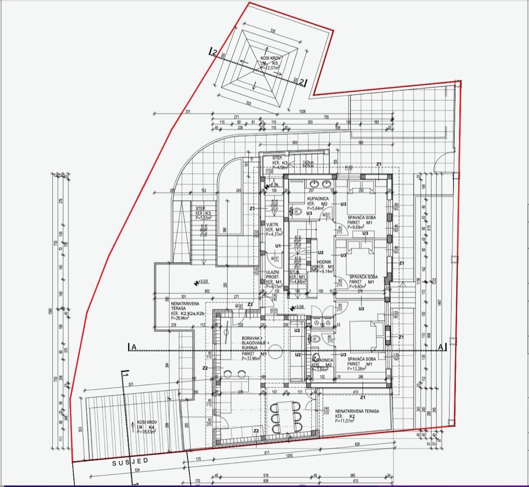 Hiša Gračani, Podsljeme, 300m2