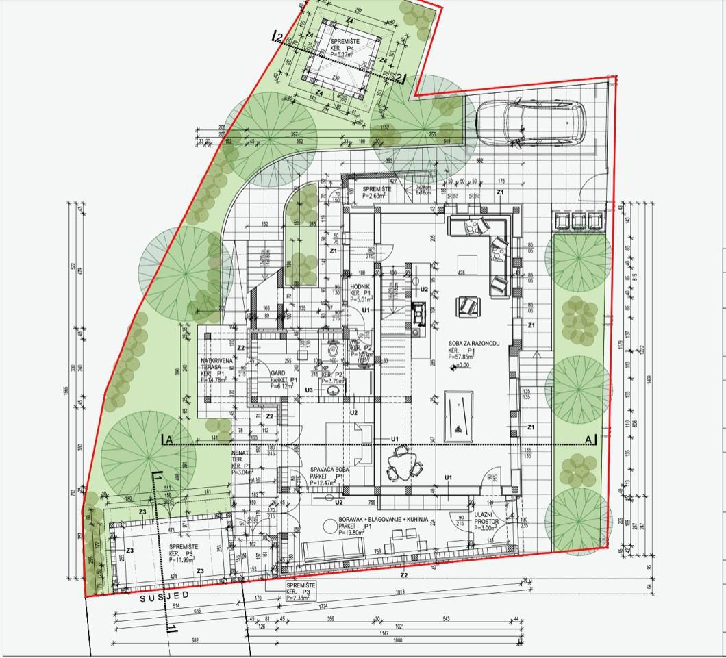 Hiša Gračani, Podsljeme, 300m2