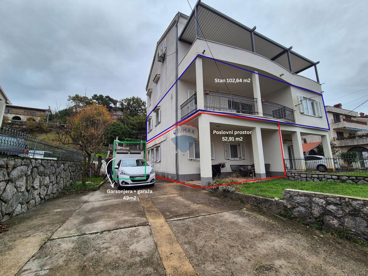 Hiša Martinkovac, Rijeka, 204,55m2