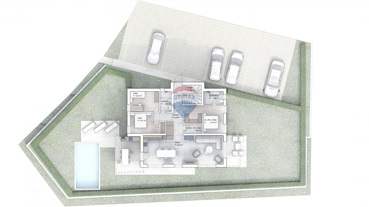 Stavbno zemljišče Krk, 753,56m2