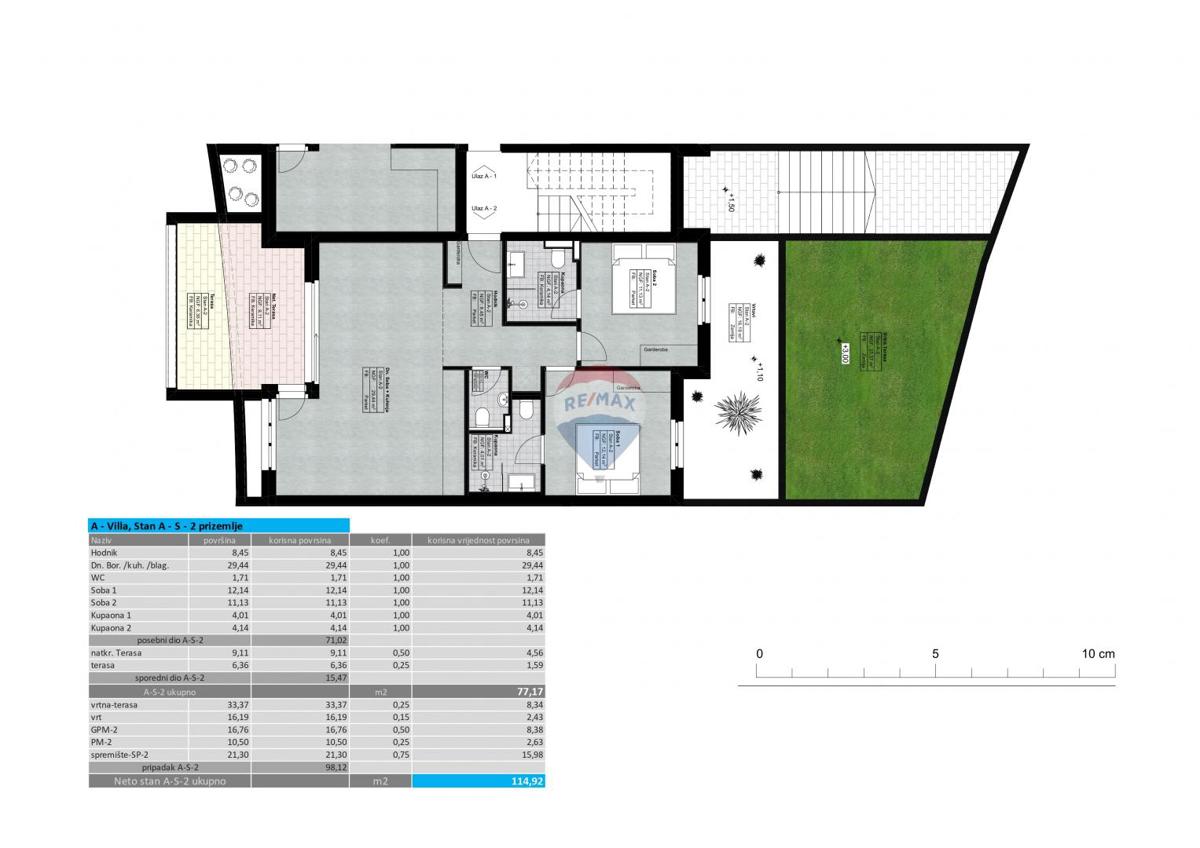 Stanovanje/Apartma Lovran, 86,49m2