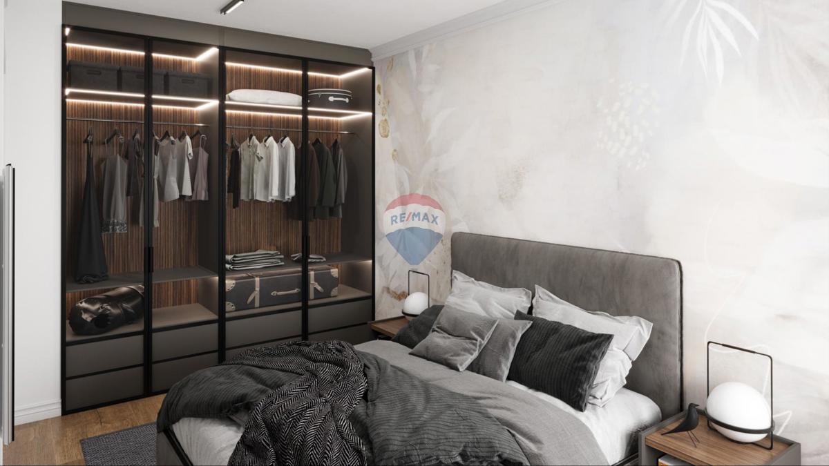 Trisobno stanovanje s strešno teraso v novogradnji