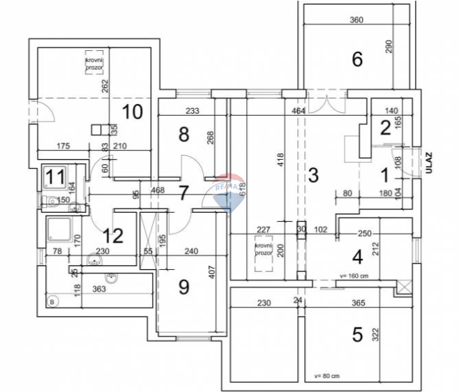 Stanovanje/Apartma Rovinj, 93m2