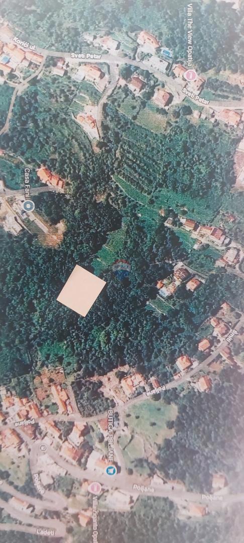 Stavbno zemljišče Poljane, Opatija - Okolica, 1.863m2
