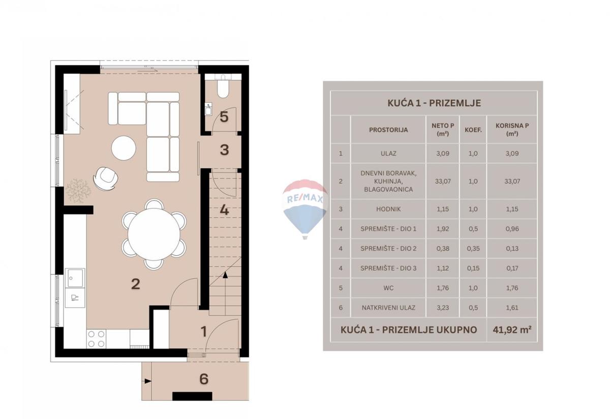Hiša Dugo Selo - Istok, Dugo Selo, 104,87m2