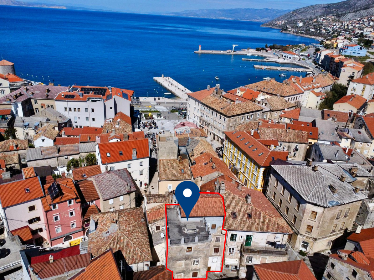 Senj, center – dvoetažno stanovanje v strogem centru mesta