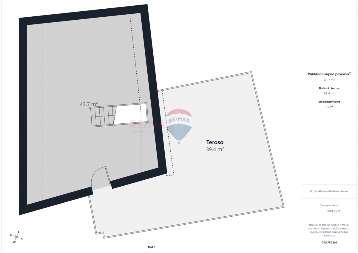 Senj, center – dvoetažno stanovanje v strogem centru mesta