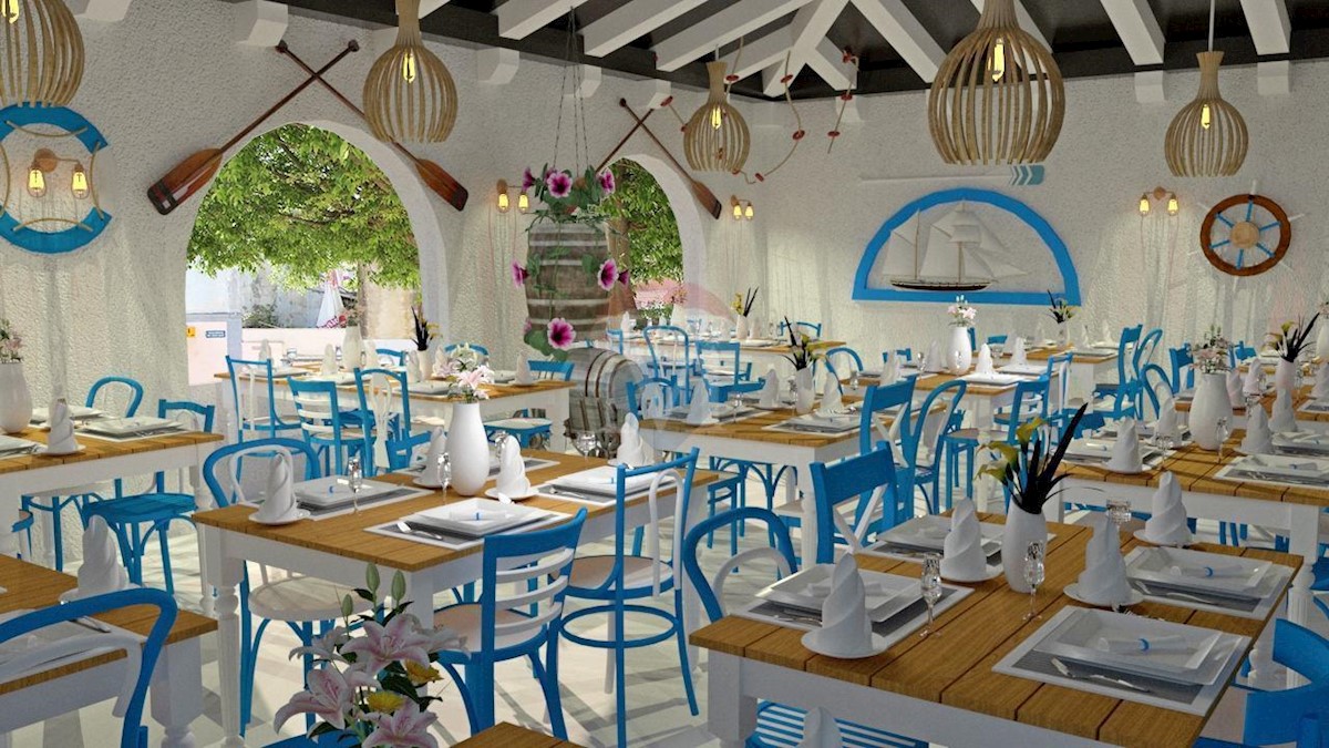 Mali Lošinj, Restaurant with apartment in the center in a TOP LOCATION!